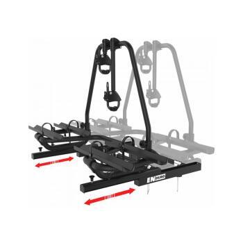 Porte-vélos coulissant pour caravane BC260 : Black Edition