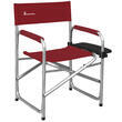 Fauteuil Metteur en scène avec tablette : Coloris : Rouge Isabella