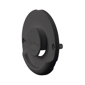 Partie extérieure pour kit cheminée latérale ZR80 : Noir