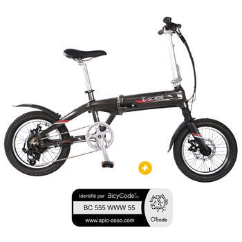 Pack  Vélo à assistance électrique pliant KEYWEST 16