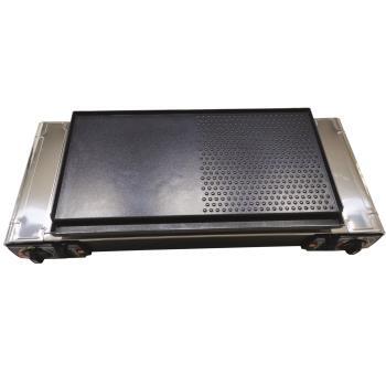 Plancha / Grill pour réchaud à gaz portable 2 feux