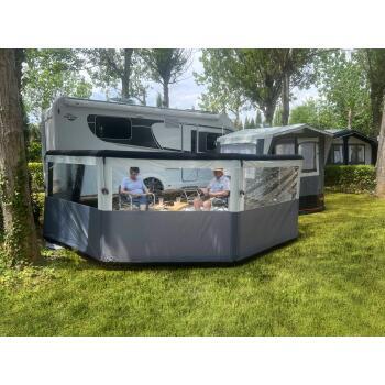 Pare-vent gonflable Privacy : 5 pans