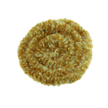Rideau chenille orange