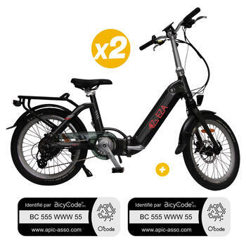 Pack 2 Vélos à assistance électrique Confort Plus 20