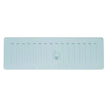 Grilles en saillie plastique : intérieure 330 x 100 mm