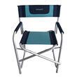 Fauteuil Director : Coloris : Bleu marine / bleu turquoise Midland