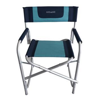 Fauteuil Director : Coloris : Bleu marine / bleu turquoise