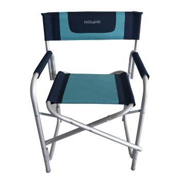 Fauteuil Director : Bleu marine / Bleu turquoise