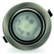 Spot encastrable orientable à Leds : chromé 