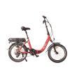 Vélo à assistance électrique Confort 20'' : Rouge 10,4Ah Eza