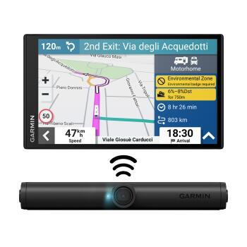 GPS Camper 795 avec caméra de recul BC40 pour camping-car