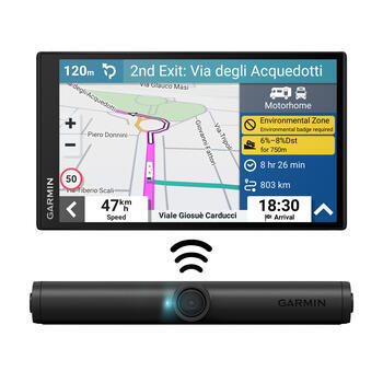 GPS Camper 795 avec caméra de recul BC40 pour camping-car