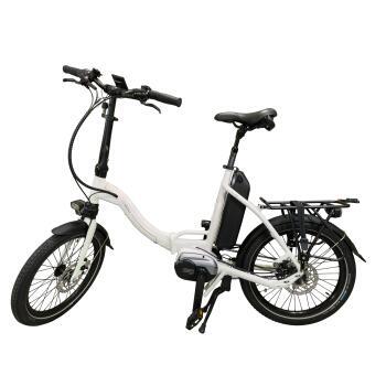 Vélo à assistance électrique pliant Juny : Blanc 14Ah