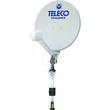 Antenne satellite manuelle Voyager G3 seule : 50 cm - Mât court Teleco
