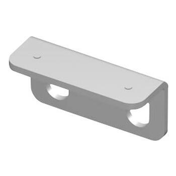 Gâche aluminium pour serrure à fermeture par poussée