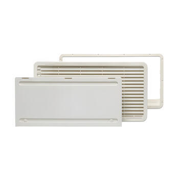 Grille obturable basse ou haute L300 pour frigo de camping-car