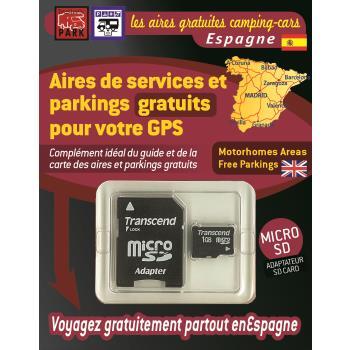 Carte SD aires gratuites