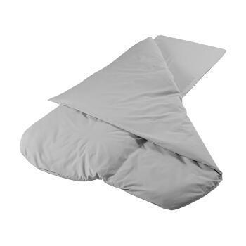 Couchage grand confort : Modèle : Lit toit relevable - Coloris : Gris - Dimensions : 120 x 190 x 4 cm