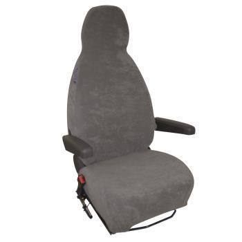 Housses de siège éponge coton extensible : grises
