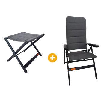 Pack Fauteuil Soleo + Repose-jambes indépendant Soleo