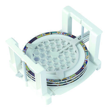 Protège-assiettes télescopique