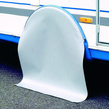 Protection isotherme roue de caravane