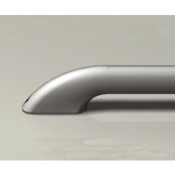 Profil ovale pour galerie modulable : aluminium anodisé