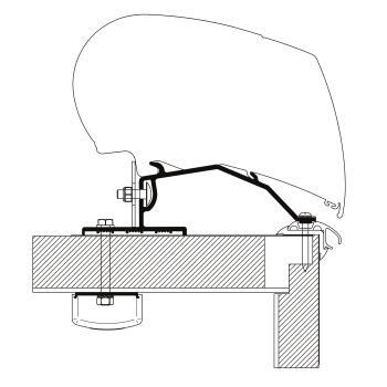 Adaptateur de stores caravane LMC