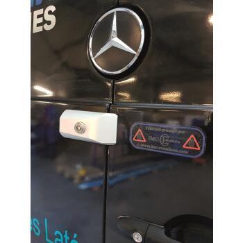 Verrou haute résistance : Modèle : Kit portes fourgon 3T