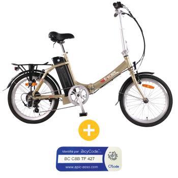 Vélo à assistance électrique pliant Basic 20''