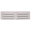 Grilles en saillie plastique : extérieure 250 x 70 mm 