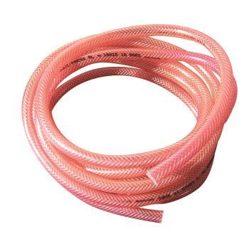 Tuyau souple PVC armé : diam. intérieur 10 mm / 5 m rouge