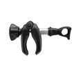 Bike holders avec fermeture AcuTight : Bike Holder 1 avec un verrou AcuTight Knob gris anodisé Thule
