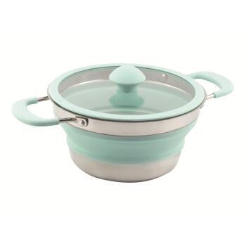 Faitout rétractable pour camping