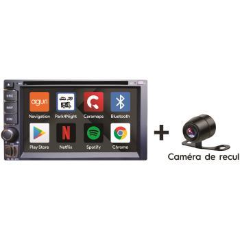Station multimédia connectée 2DIN CC500i avec GPS intégré + CR