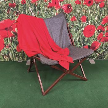 Couverture polaire : Rouge 130 x 180 cm