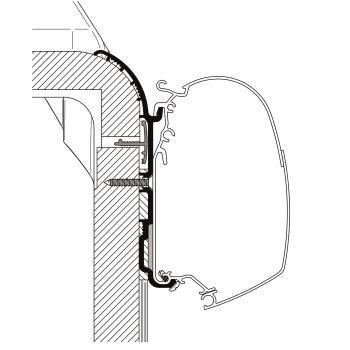 Adaptateur de stores Burstner Ixeo