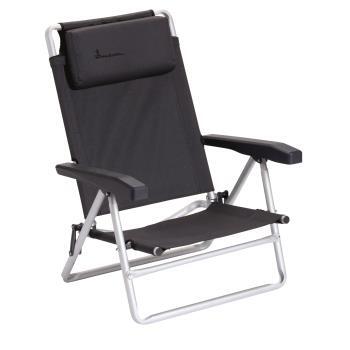 Fauteuil de plage Dark Grey