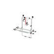 Porte-vélos coulissant Carry Bike pour mini-van : Ford Transit Fiamma
