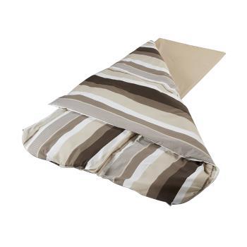 Couchage grand confort : Coffee Cream - 77 x 190 x 2,5 cm (Couette 190 x 135 cm)