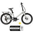 Vélo à assistance électrique semi pliant EVENING 24'' : Pack Vélo à assistance électrique semi pliant EVENING 24'' gris + Marquage BicyCode Eovolt