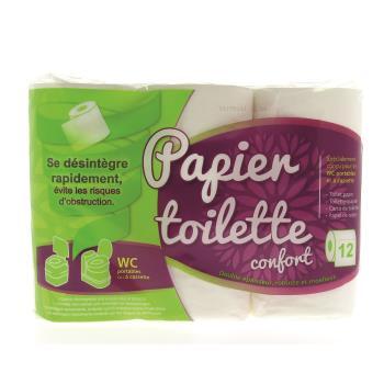 Papier toilette spécial toilettes portables