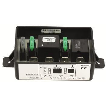 Coupleur séparateur pour batteries : Modèle : 2 batteries 3 sorties