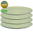 Lot de 4 assiettes plates CLUB : Coloris beige Koziol