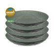 Lot de 4 assiettes creuses CLUB : Coloris gris Koziol