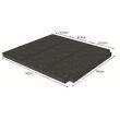 Matelas Standard T4,T5,T6 : 185 x 148 cm épaisseur 8 cm (25kg /m3) 