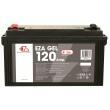 Batterie auxiliaire Gel pour camping-car : 120Ah Eza