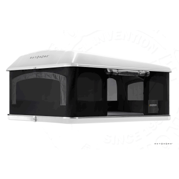 Tente de toit Maggiolina : Airlander Plus 360° X-Large coloris carbone coque Blackstorm