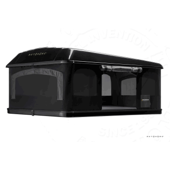 Tente de toit Maggiolina : Airlander Plus 360° Small coloris carbone coque Blackstorm