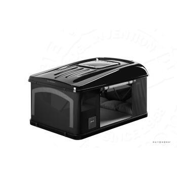 Tente de toit Maggiolina Air sky 360° : Large coloris carbone coque Blackstorm